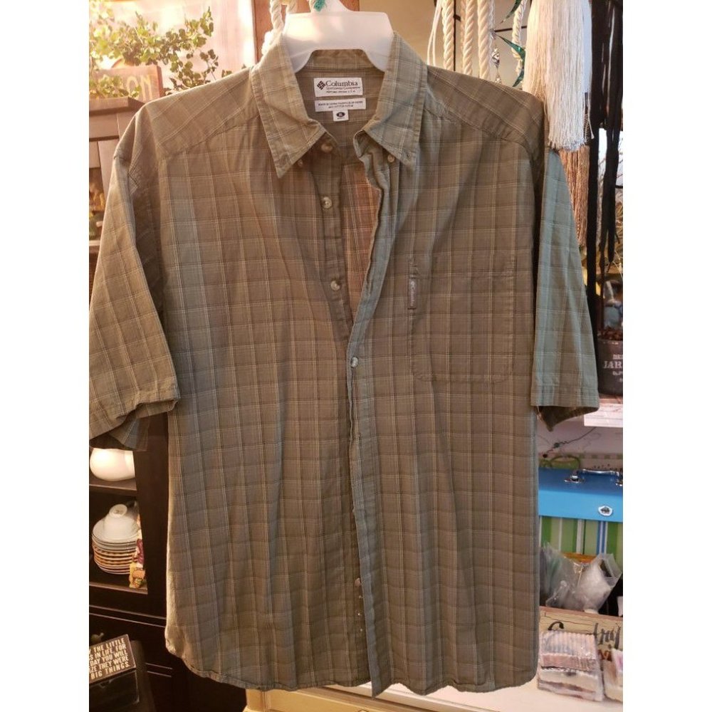 Men's XL Columbia Sportswear Co. Button Front Shirt